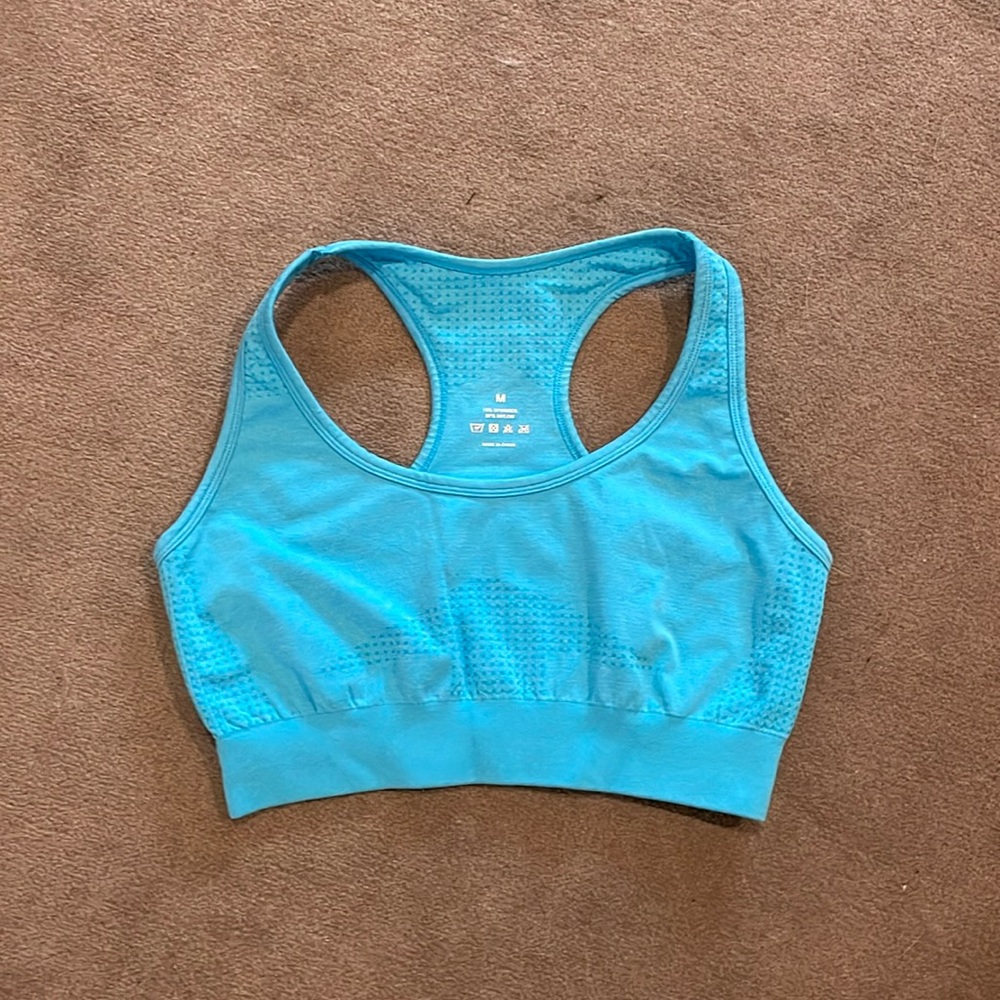 NVGTN Blue Arrow Seamless Bra